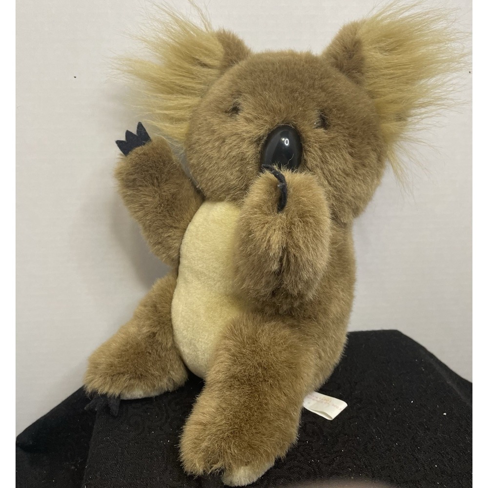 Willowbrook Farms Cute Koala Bear 10.5" Vintage Stuffed Animal Plush Toy Brown